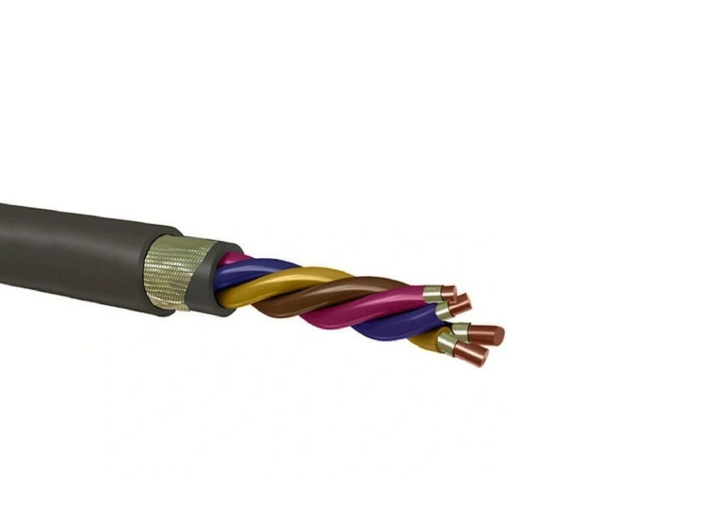 Кабель и провод геофизический 2 0,35 мм2 медь ПНТЭО