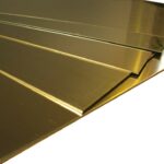 Латунный анод Холоднокатаный 700 мм 300 мм 3 мм Л68 ГОСТ 2208-2007