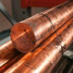 Медный круг тянутый 33 мм М1 ГОСТ 1535-2016