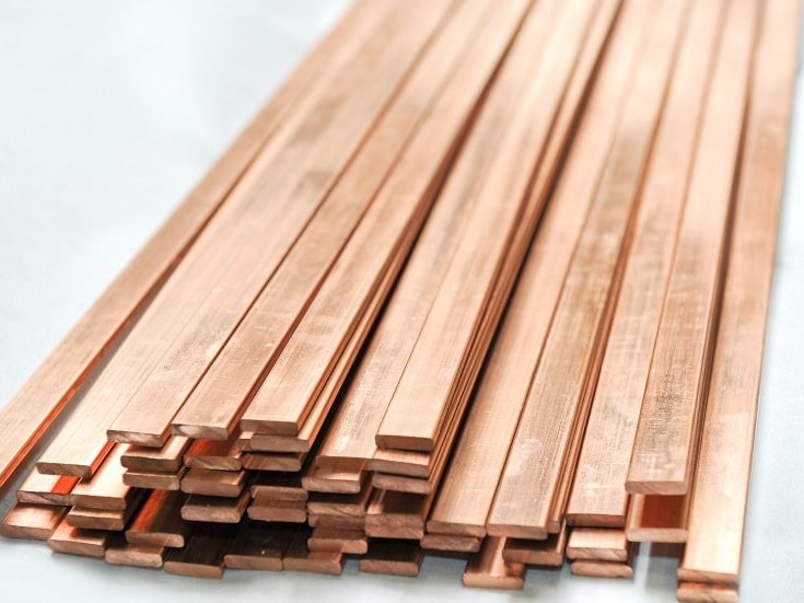 Медная шина 4 мм 80 мм ШММ ГОСТ 434-78