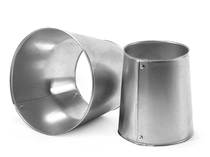 Переход алюминиевого кожуха 185 мм