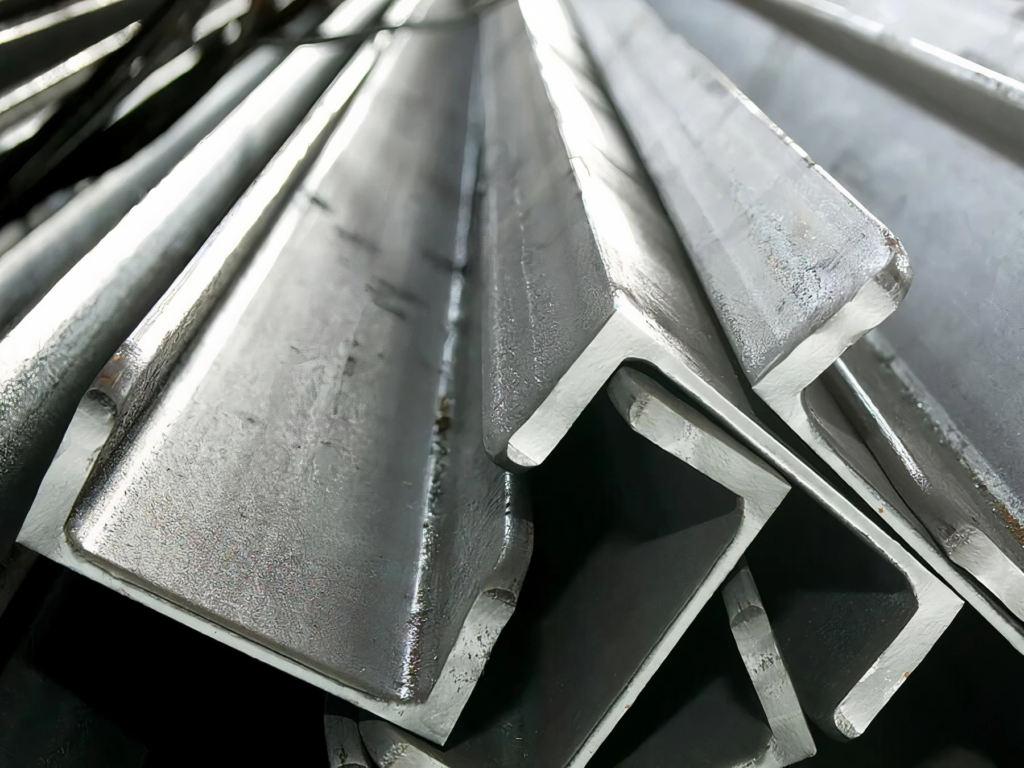 Стальной швеллер горячекатаный 100 мм 50 мм 5 мм 16Mo3 BS 4-1